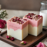 Load image into Gallery viewer, Rose Goat Milk Beauty Bar