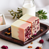 Load image into Gallery viewer, Rose Goat Milk Beauty Bar