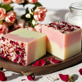 Load image into Gallery viewer, Rose Goat Milk Beauty Bar